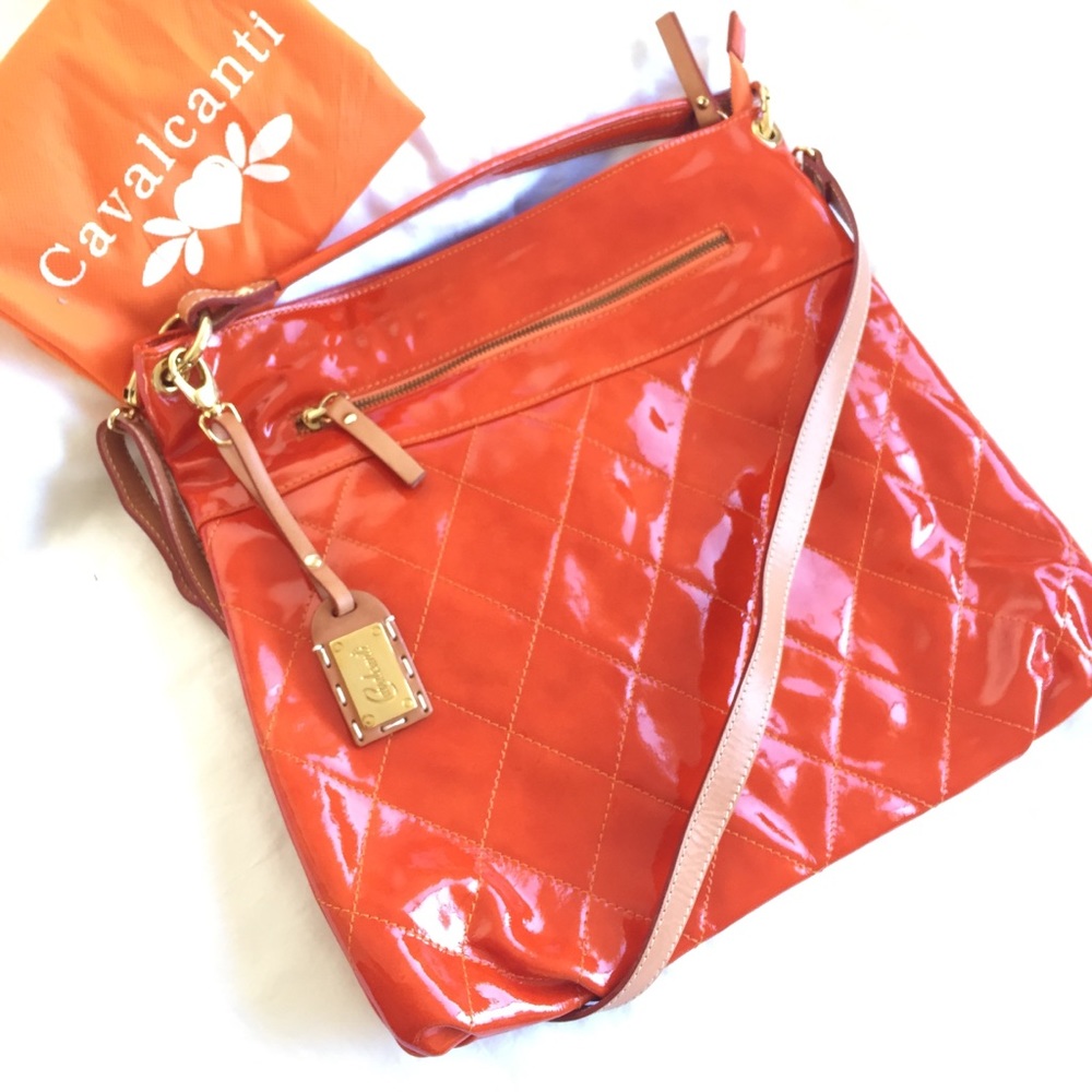 ❤️NWOT Cavalcanti Genuine Leather Purse Tote